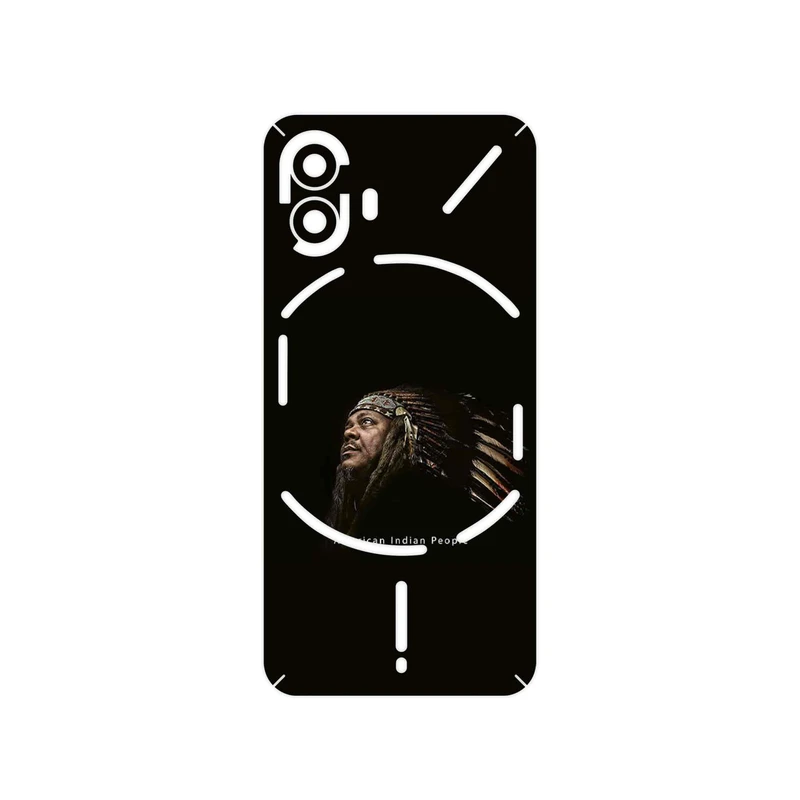 برچسب پوششی ماهوت مدل Portrait of an Indian Man مناسب برای گوشی موبایل ناتینگ Phone 2