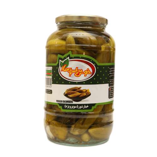 خیارشور سوپر ویژه خوش طعم بهار - 1.5 کیلوگرم