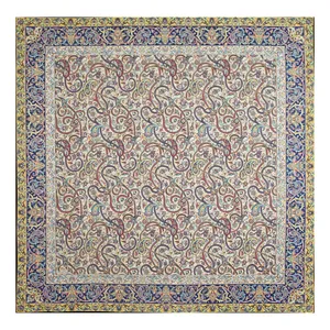 رومیزی ترمه رضایی یزد طرح ماه بانو کد 2121110417000