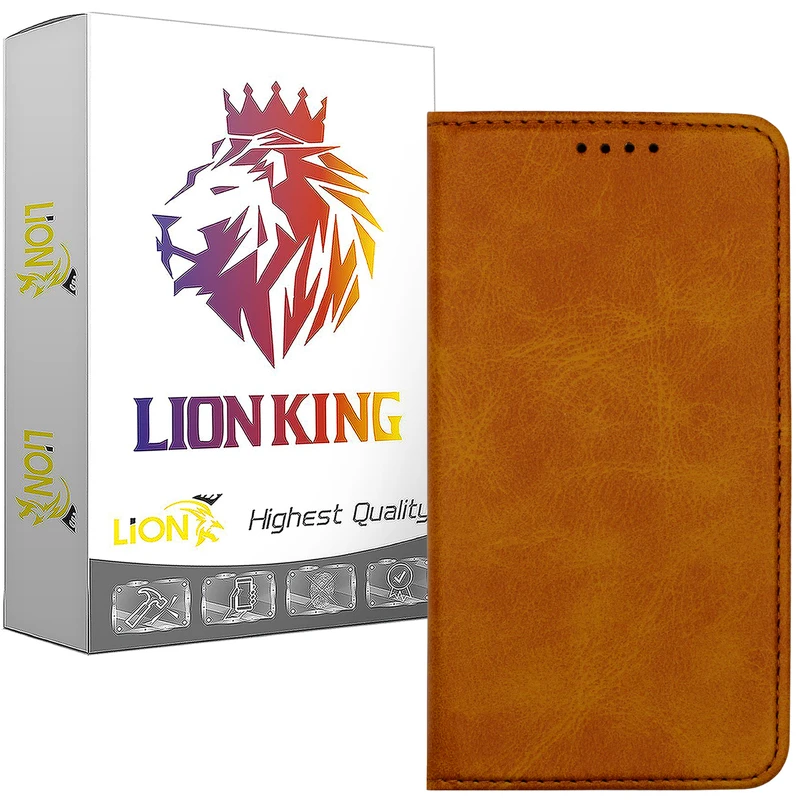  کیف کلاسوری لاین کینگ مدل Q21 مناسب برای گوشی موبایل سامسونگ Galaxy A42