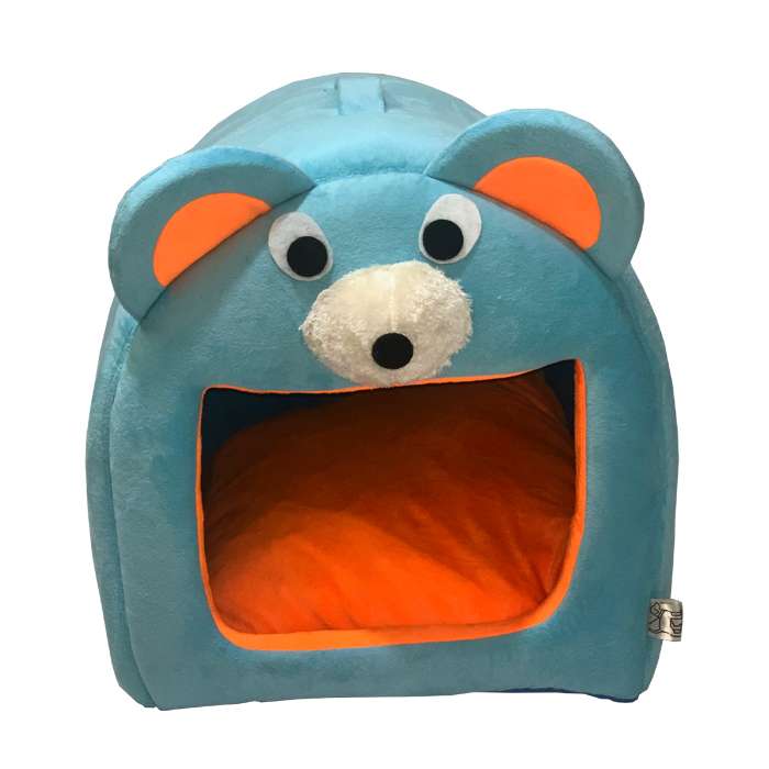 جای خواب سگ و گربه طرح خرس کد DS-114