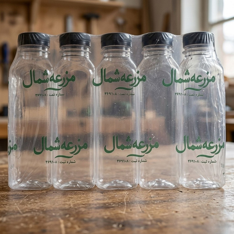 بطری مزرعه شمال مدل 400 سی سی بسته 5 عددی
