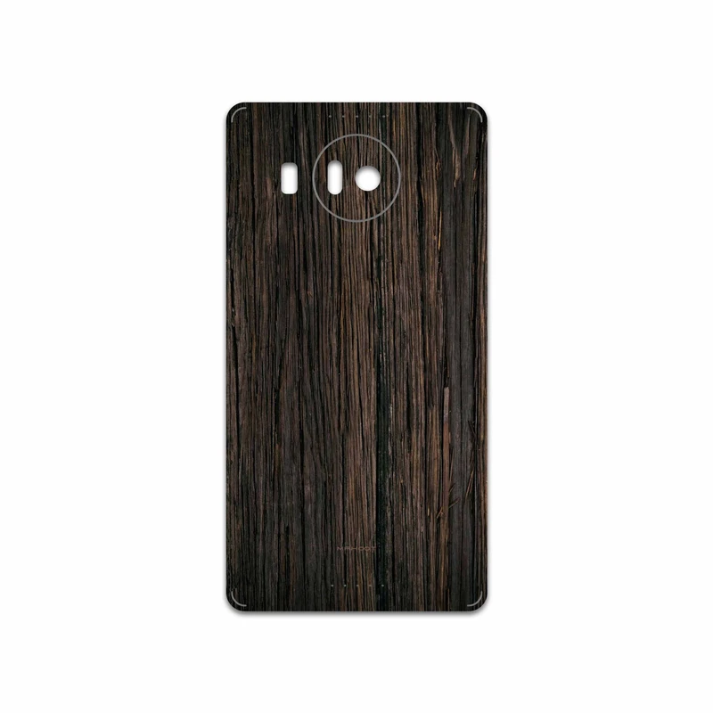 برچسب پوششی ماهوت مدل Burned Wood مناسب برای گوشی موبایل مایکروسافت Lumia 950 XL