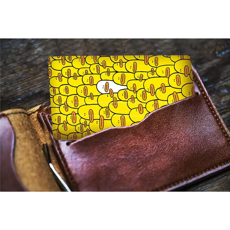 استیکر کارت پیکسل میکسل مدل اردک زرد کد B12