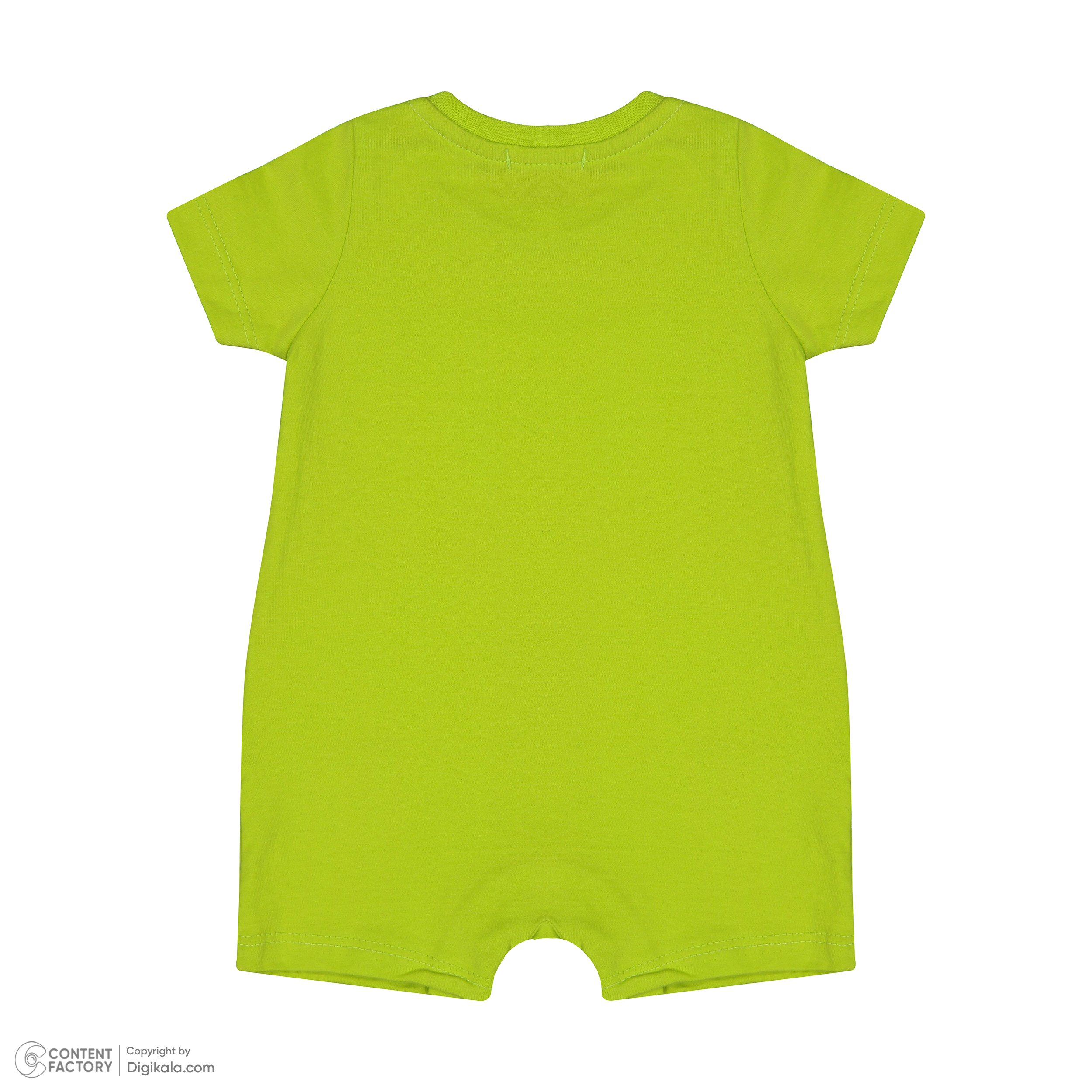 سرهمی نوزادی پسرانه ایندیگو مدل 421140 رنگ سبز -  - 3