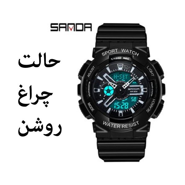 ساعت مچی عقربه ای ساندا مدل SANDA 292 -  - 2