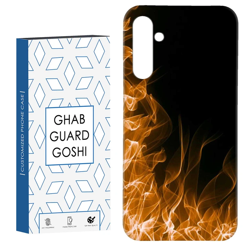 کاور قاب گارد گوشی طرح آتیش کد Dimo-932 مناسب برای گوشی موبایل سامسونگ Galaxy S23 Fe