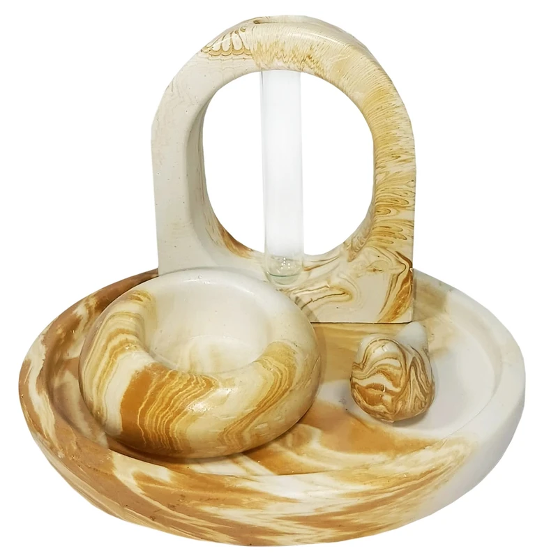 ست 4 تکه دکوری سنگی مدل 01