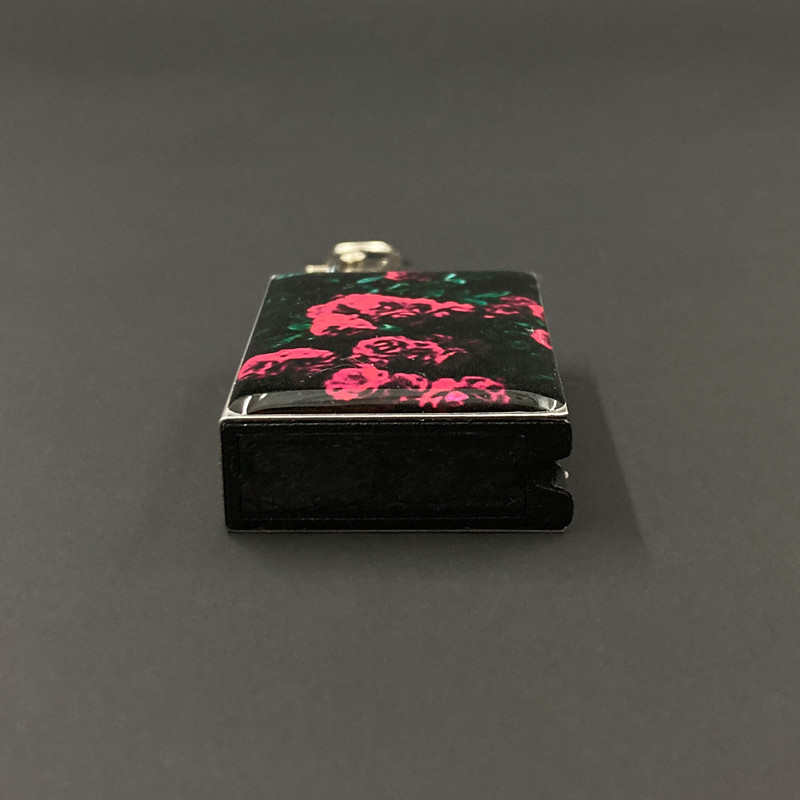 فندک مدل کبریتی طرح بوته گل رز کد DKD-736