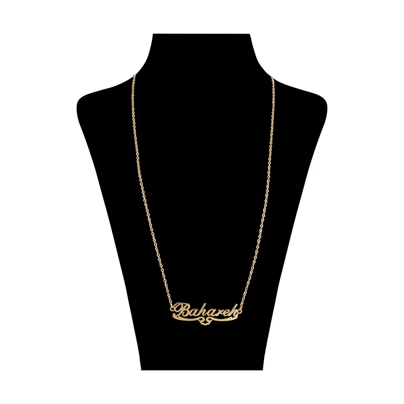 گردنبند زنانه طرح اسم بهاره کد GA1068