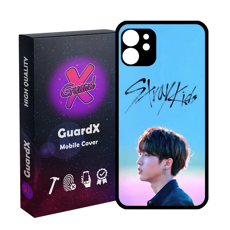 کاور گارد ایکس طرح Stray Kids مدل Glass10686 مناسب برای گوشی موبایل اپل iPhone 11