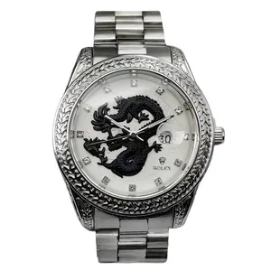ساعت مچی عقربه‌ای مردانه رولکس مدل دراگون کد ss