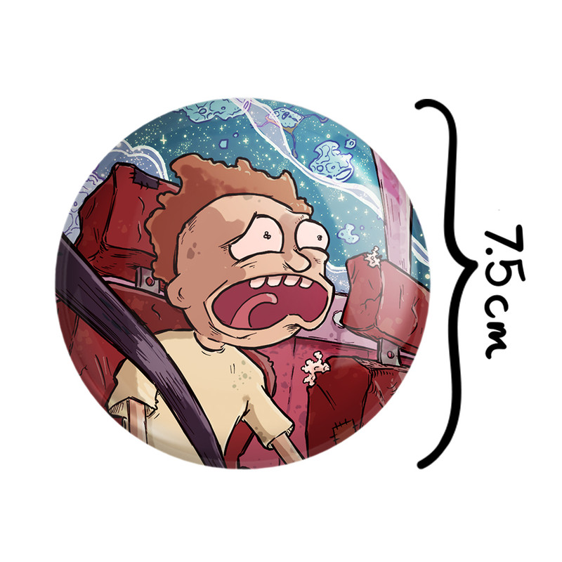 آینه جیبی خندالو طرح انیمیشن ریک و مورتی Rick and Mort مدل تاشو کد 26393 آینه جیبی خندالو طرح انیمیشن ریک و مورتی Rick and Mort مدل تاشو کد 26393