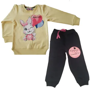 ست سویشرت و شلوار دخترانه مدل A2