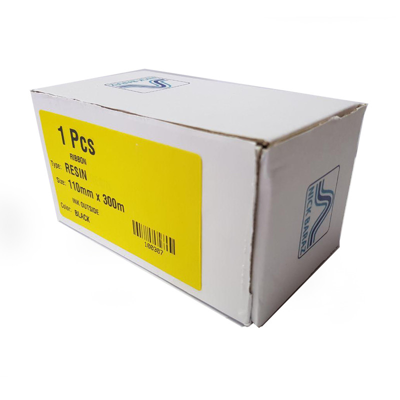 ریبون پرینتر لیبل زن نیک براز مدل RESIN 110mm x 300m 1