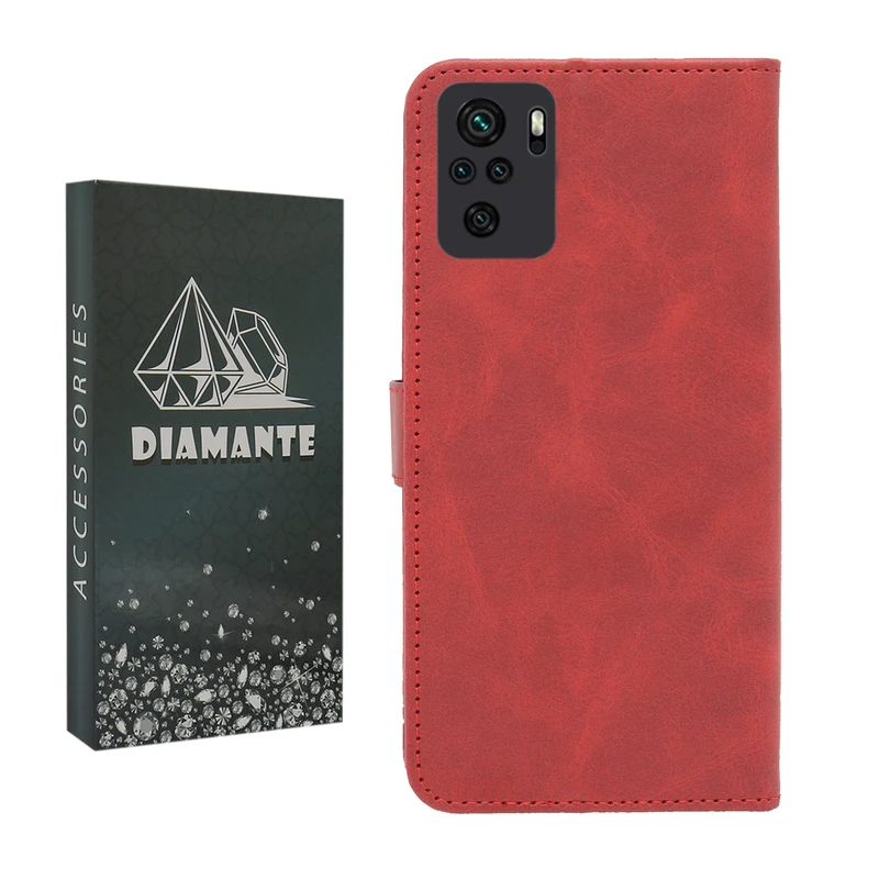 کیف کلاسوری دیامانته مدل Bersa Bk مناسب برای گوشی موبایل شیائومی Redmi Note 10 4G / Note 10s