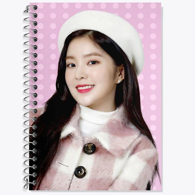 دفتر لغت 50 برگ خندالو مدل آیرین گروه رد ولوت Red Velvet کد 13014