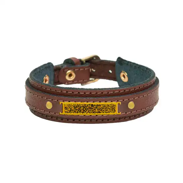 دستبند مدل چرم و ان یکاد