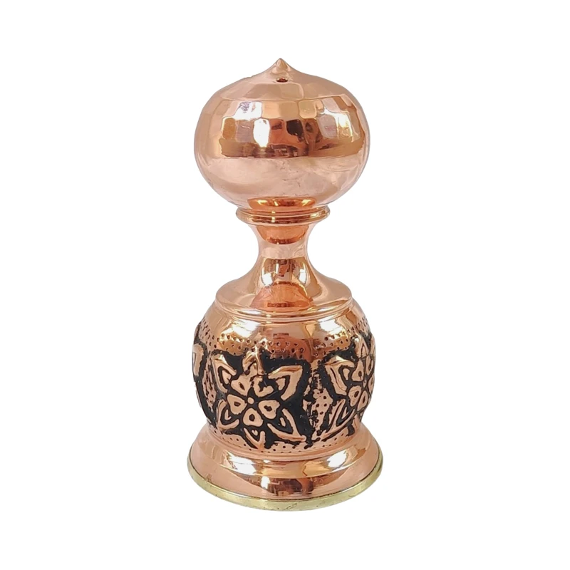 نمکدان مسی مدل قلم زنی کد ZH447.1