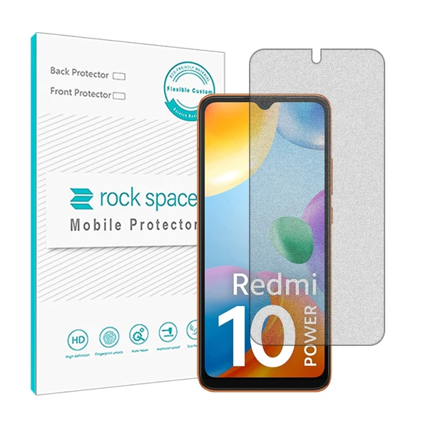 محافظ صفحه نمایش گیمینگ راک اسپیس مدل HyGAM مناسب برای گوشی موبایل شیائومی Redmi 10 Power