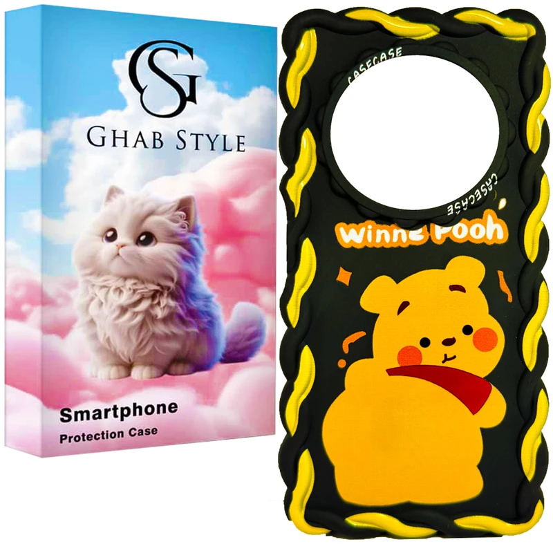 کاور قاب استایل مدل موجدار  مناسب برای گوشی موبایل شیائومی Redmi 14C 4G / Redmi 14C 5G / Redmi 14R / Poco C75 4G / Poco C75 5G / Redmi A3 Pro / Redmi A4