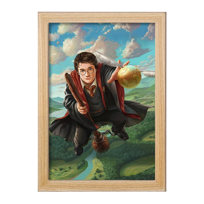 تابلو خندالو مدل هری پاتر (Harry Potter) کد F2448