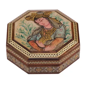 جعبه جواهر طرح شش ضلعی گالری گوهران کد 550