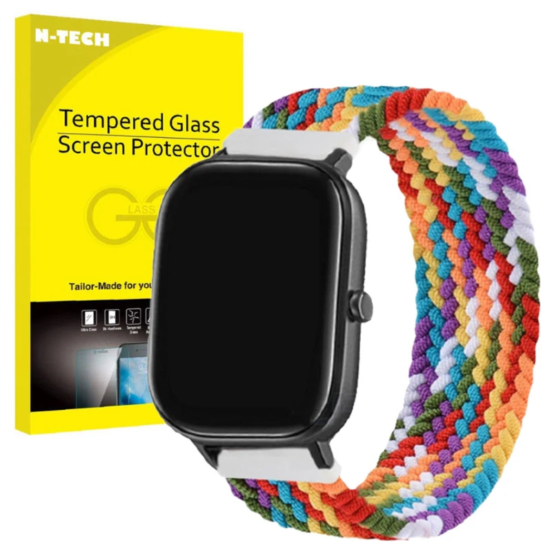 بند انتک مدل Elastic Solo Loop مناسب برای ساعت هوشمند کیو سی وای GTC