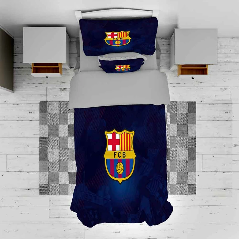 سرویس روتختی مدل تیم بارسلونا TXY635 تک نفره 5 تکه