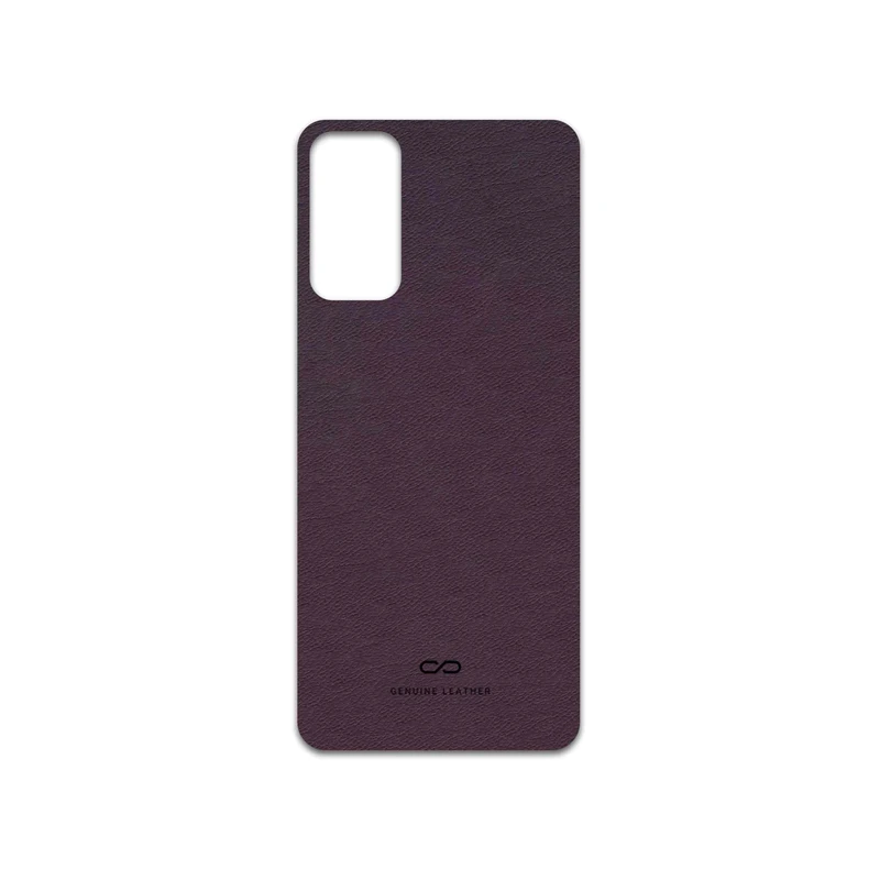 برچسب پوششی ماهوت مدل Purple-Leather مناسب برای گوشی موبایل سامسونگ Galaxy F13