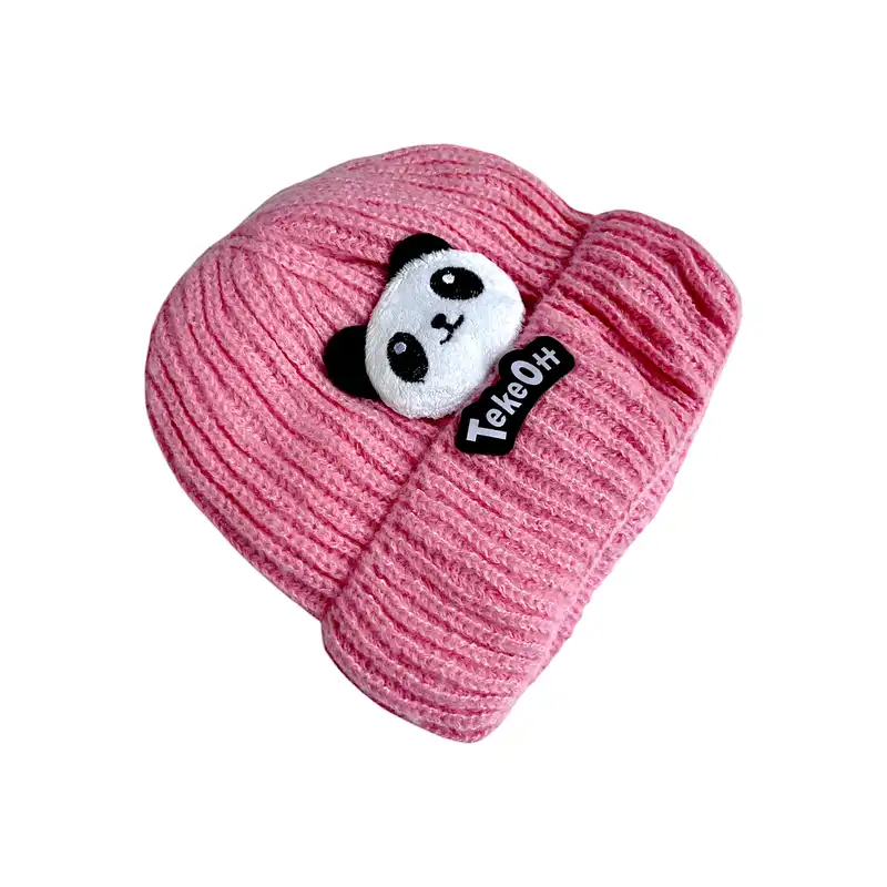 کلاه بافتنی بچگانه مدل پاندا RO_142