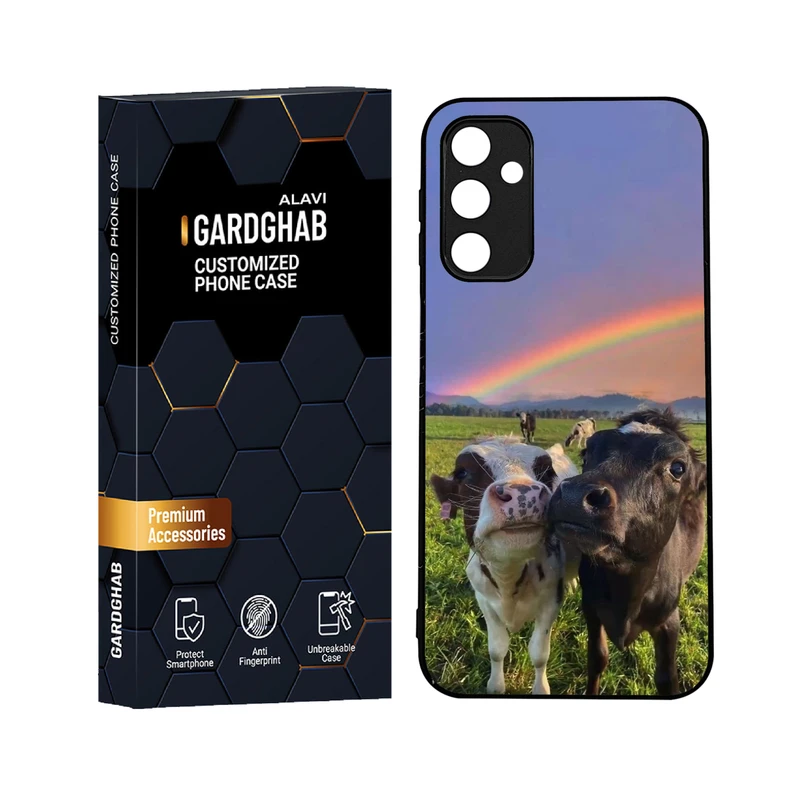 کاور گارد قاب علوی مدل دورژله ای حیوانات مناسب برای گوشی موبایل سامسونگ Galaxy A24