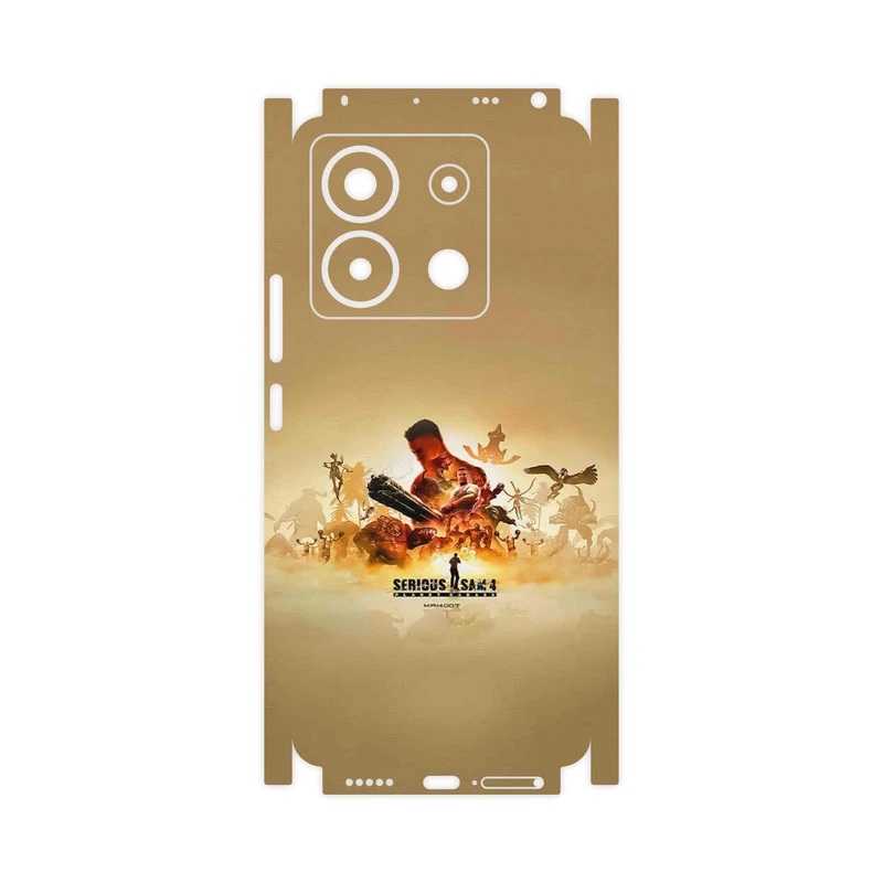 برچسب پوششی ماهوت مدل Serious Sam Game Series-FullSkin مناسب برای گوشی موبایل شیائومی Redmi Note 13 Pro 5G