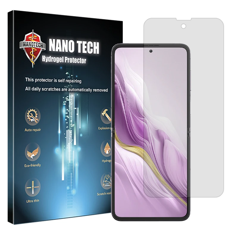 محافظ صفحه نمایش شفاف نانو تک مدل Tough مناسب برای گوشی موبایل بلک ویو Hero 10
