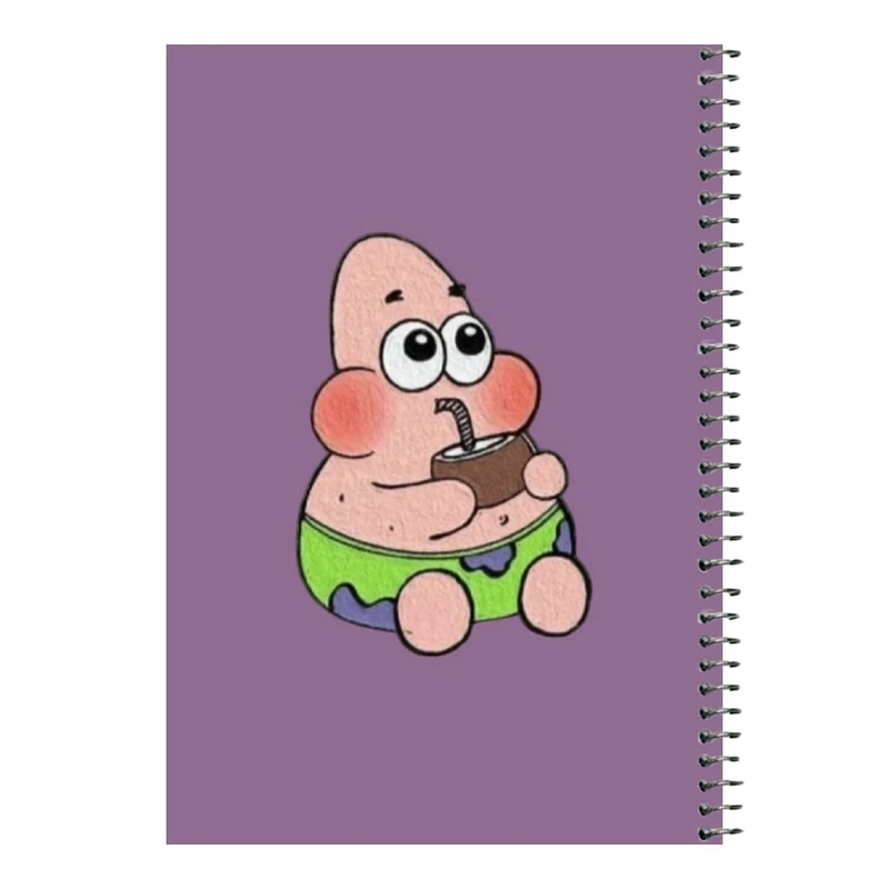 دفتر مشق 80 برگ اس جی مدل پاتریک     