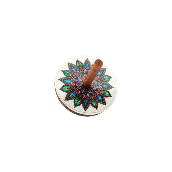 فرفره چوبی مدل COLORFULL FLOWER 3