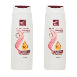 شامپو تثبیت کننده رنگ مو مای مدل Stop Damage حجم 400 میلی لیتر بسته 2 عددی