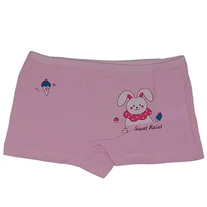 شورت دخترانه مدل نخی پادار خرگوش و بستنی کد 1522