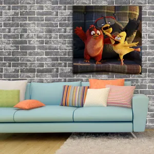 تابلو شاسی کودک مدل Angry Birds کد 8