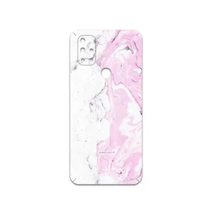 MAHOOT Blanco-Pink-Marble Cover Sticker for OnePlus Nord N10 5G
