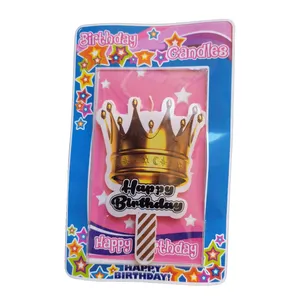 شمع تولد طرح تاج