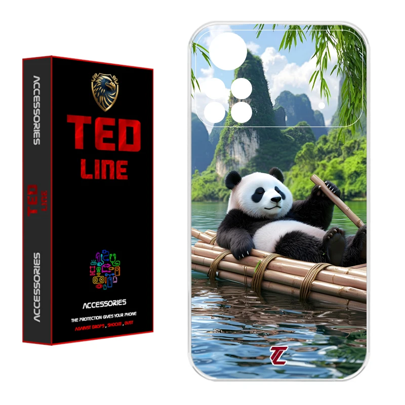 کاور تدلاین طرح پاندا کد 1162 مناسب برای گوشی موبایل شیائومی Poco X4 Pro