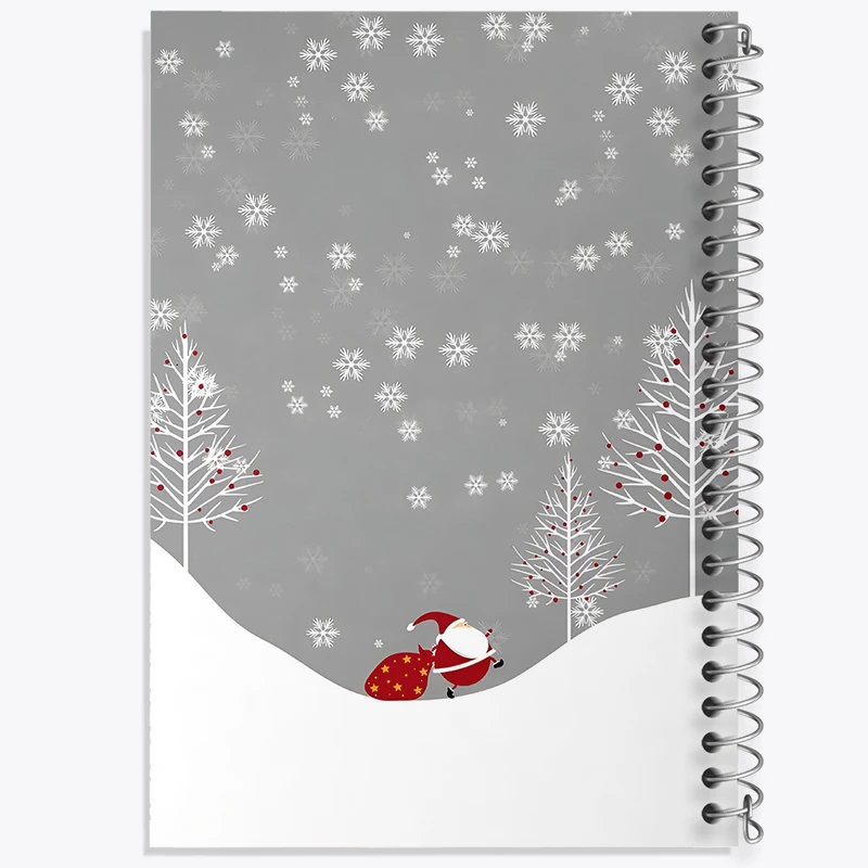 دفتر نقاشی 50 برگ خندالو طرح بابانوئل و کریسمس کد N5685