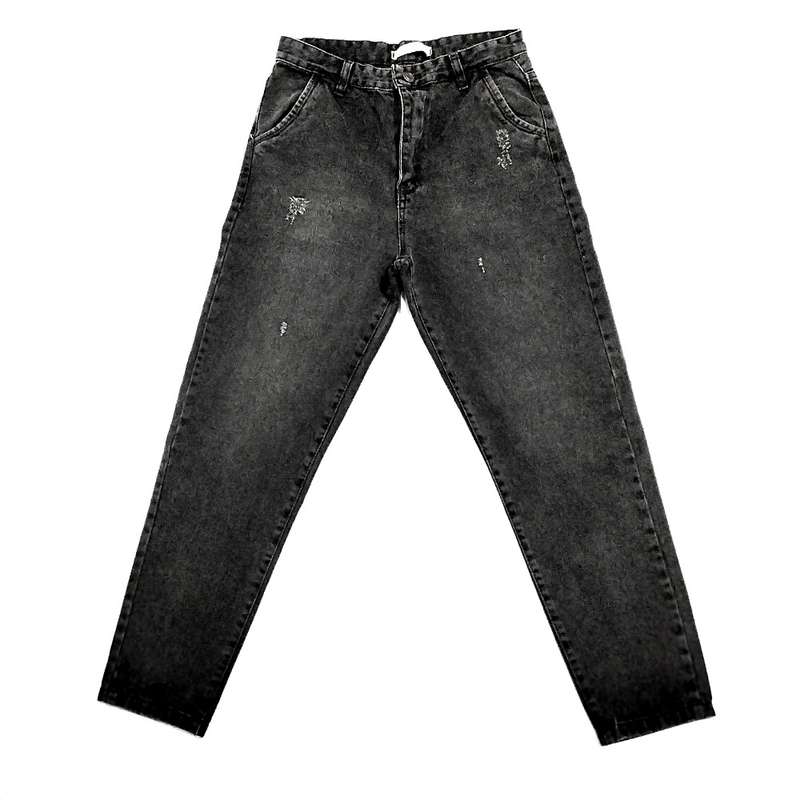 شلوار جین زنانه مدل مام فیت کد 60