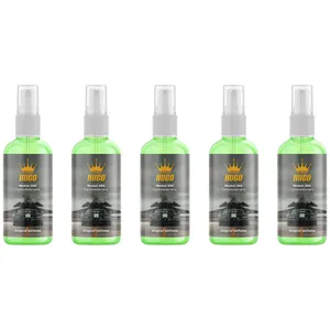 اسپری خوشبو کننده خودرو هوگو مدل 005 حجم 50 میلی لیتر بسته 5 عددی