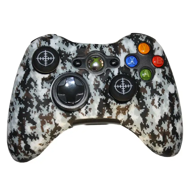 محافظ دسته ایکس باکس ۳۶۰ مدل army 400 به همراه روکش آنالوگ