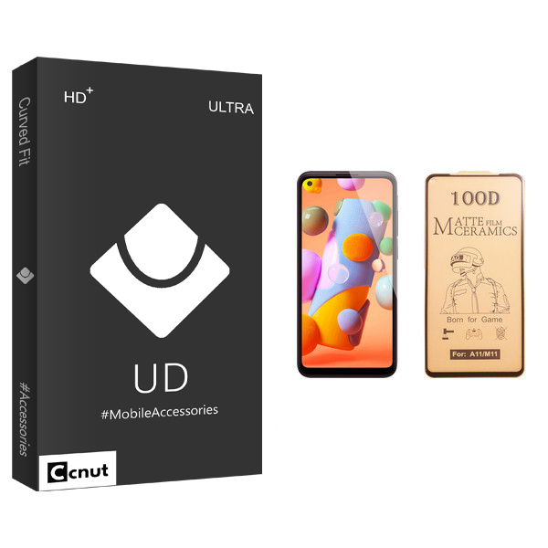نقد و بررسی محافظ صفحه نمایش سرامیکی کوکونات مدل UD Black مناسب برای گوشی موبایل سامسونگ Galaxy A11 توسط خریداران