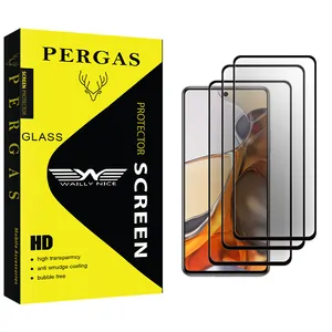 Waily Nice Pergas Glass Ceramics Screen Protector For Xiaomi 11T Pro 5G 2107113SG Pack Of 3