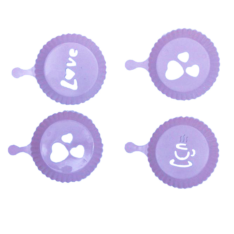 شابلون تزیینی تاپ استار مدل Tatli Suzleme مجموعه 4 عددی