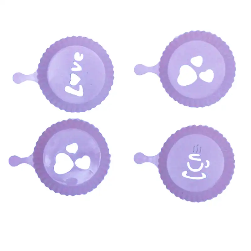 شابلون تزیینی تاپ استار مدل Tatli Suzleme مجموعه 4 عددی